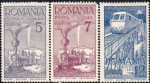 Romania #493-498 MH