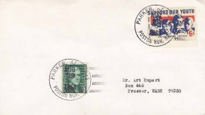 United States Arizona Poston Rur. Br. Parker 85371 1968 4-bar  1960-1966  Phi...