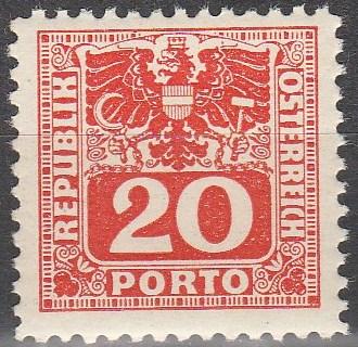 Austria #J181  MNH (S8945)