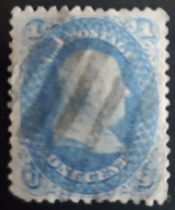 US 63, 1861, Cat. value - $50.00
