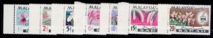 MALAYSIA - Sabah QEII SG424-430, 1965-68 complete set, NH MINT.