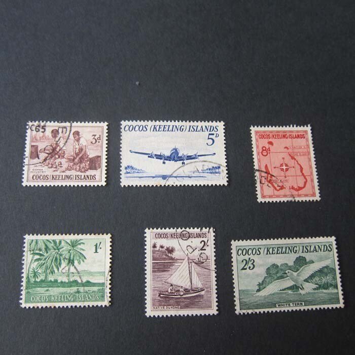 Cocos Island 1963 Sc 1-6 set of 6 FU