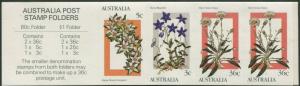 Australia Scott 0993-0996a MNH, 1986 issue, Booklet Pane Green, 3,5,36,36