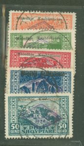 Albania #158-62  Single (Complete Set)