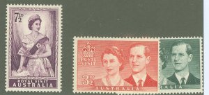 Australia  #267-9 Mint (NH) Single (Complete Set)