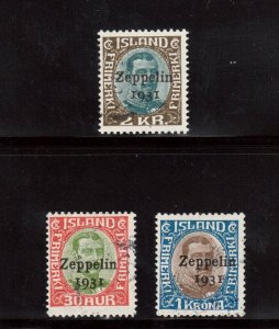 Iceland #C9 #C10 #C11 Used Set