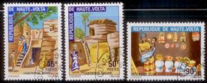 Burkina Faso 1971 SC#266-8 CTO L455