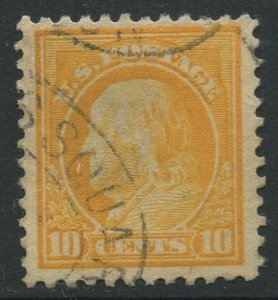 STAMP STATION PERTH USA #510 Washington  Issue Used 1917 - 1919