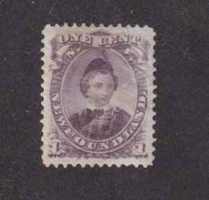 NEWFOUNDLAND # 32 VF-MNH 1ct PRINCE OF WALES
