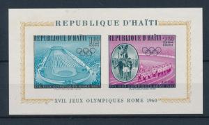 [44319] Haiti 1960 Olympic games Rome Stadium MNH Sheet