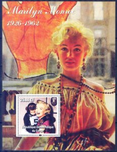 Congo 2003 Cinema Actress Marilyn Monroe (I) S/S MNH Private