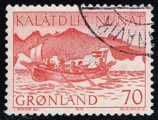 Greenland #79 Umiak; Used (0.25)