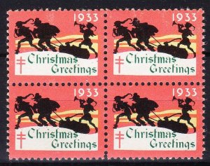 MOstamps - US #WX68 Mint OG NH Block of 4 - Lot # HS-R146