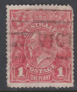 Australia KGV Sc#21 Used Spacefiller