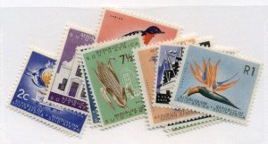 SOUTH AFRICA #254-66, Mint Never Hinged, Scott $42.25