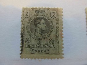 Spain España Spain 1909-17 Medallion 2c fine used A5P3F10-