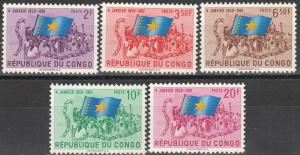 Congo #366-70    MNH   (K593)