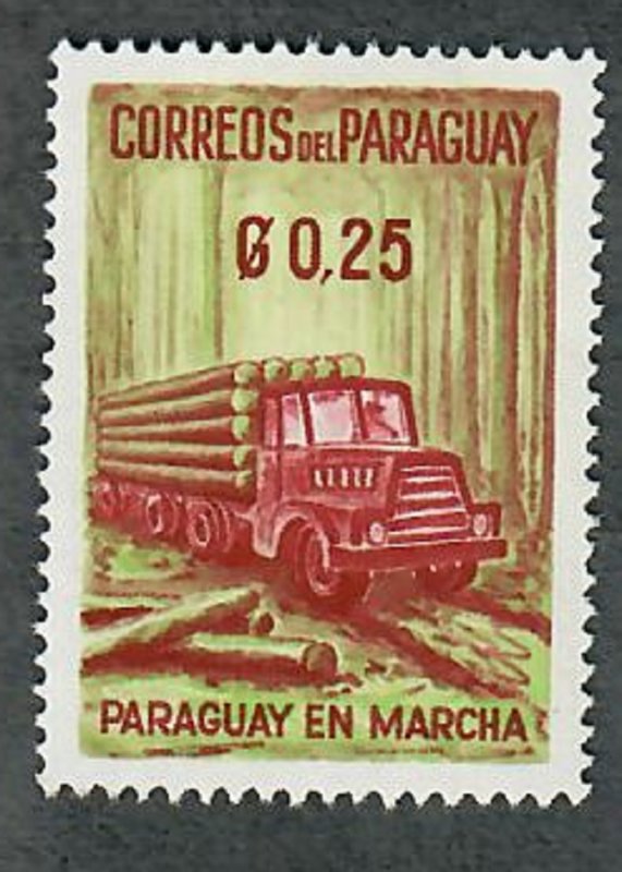 Paraguay 577 Mint Lightly Hinged single