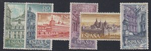 Spain - 1961 - SC 1021-26 - LH - Complete set