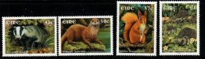 IRELAND SG1524/7 2002 IRISH MAMMALS MNH