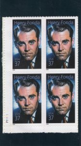 3911 Henry Fonda, MNH LL-PB/4 (#P11111)
