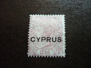 Stamps - Cyprus - Scott# 3 - Plate 15 - Mint Hinged Part Set of 1 Stamp