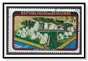 Burundi #331 Expo '70 CTO