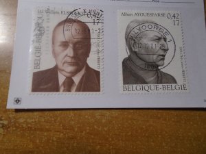 Belgium  #  1846-47   used