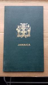 Jamaica 1974 presentation album with stamps. Difficult to obtain