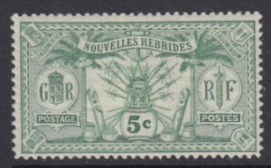 NEW HEBRIDES, Scott 22, MLH