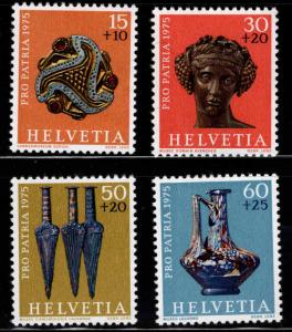 Switzerland Scott B430-433 MNH** 1975 semi postal set