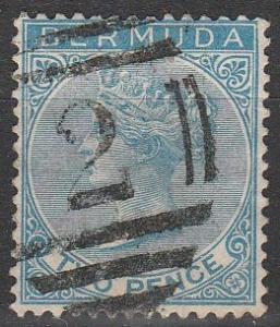 Bermuda #2  F-VF  Used  CV $37.50  (A8119)