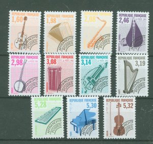France #2273-2283  Single (Complete Set)