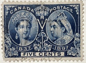 AlexStamps CANADA #54 S Used