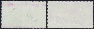 VICTORIA 1879 STAMP DUTY £10 BOTH SHADES FISCAL USED