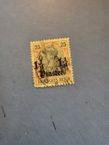 Stamps German Offices in Turkey Scott #34 used