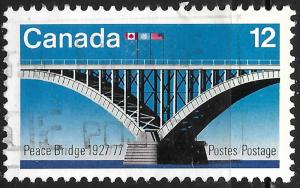 Canada #737 12c Peace Bridge