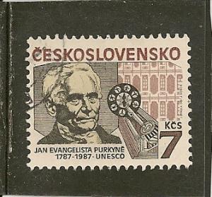 Czechoslovakia  Scott  2672   Physiologist    Used