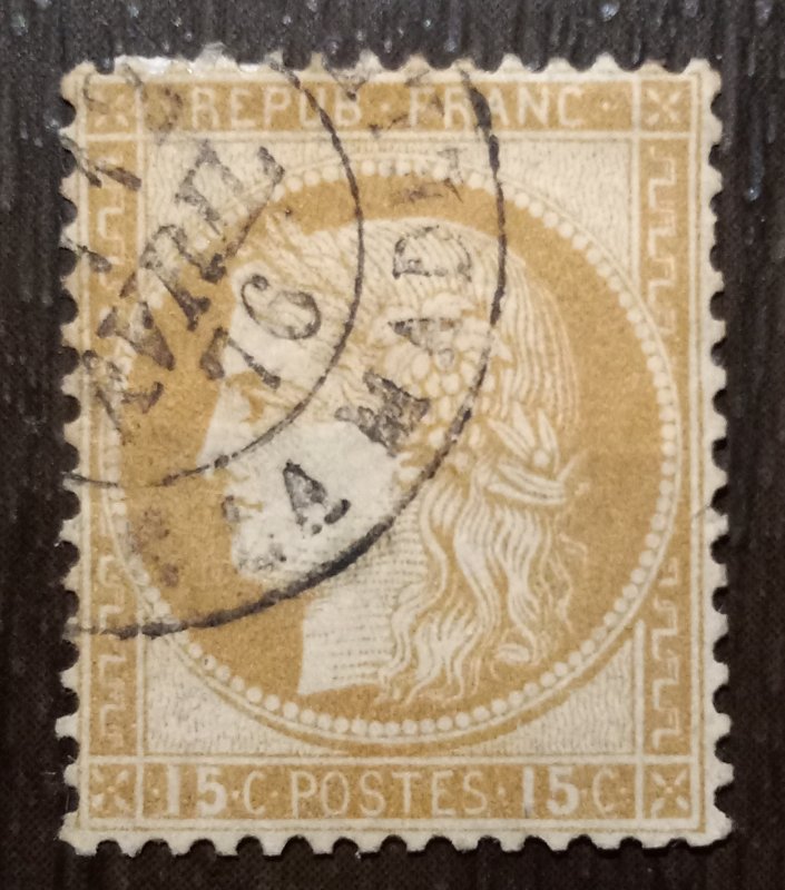 France Scott #56 Used W/FANCY Cancel VF