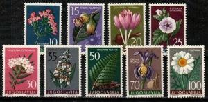 Yugoslavia Scott 469-77 Mint NH (Catalog Value $24.65)