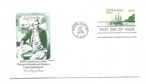 1733 Captain James Cook Hawaii Artmaster Honolulu, HI FDC