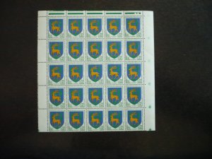 Stamps - France - Scott# 1092 - Mint Never Hinged Sheet of 25 Stamps