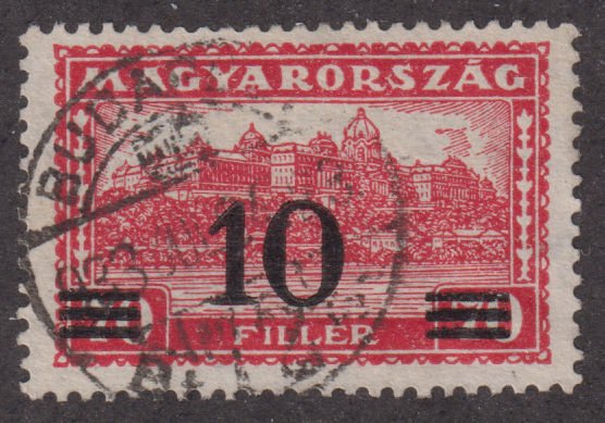 Hungary 480 Palace at Budapest O/P 1933