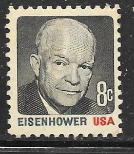 USA 1394: 8c Dwight D. Eisenhower, MNH, VF