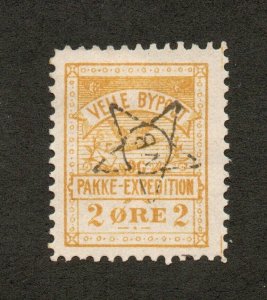 Denmark / Vejle Bypost  - DAKA# 12 Mint no gum (h rem)     -     Lot 0124148