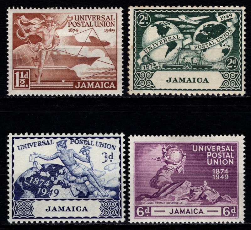 Jamaica 1949 75th Anniv. of UPU, Set [Unused]