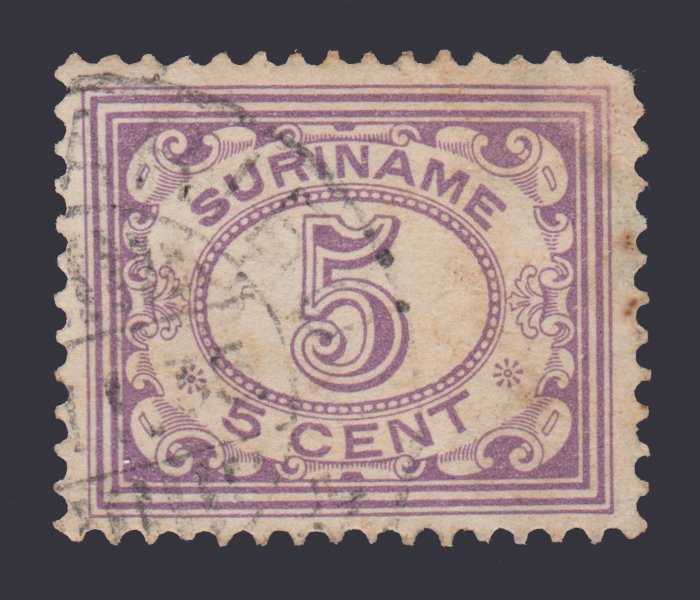 SURINAME 1913. SCOTT # 84. USED. ITEM 3