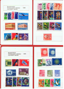 SWITZERLAND 1969/70/71 YEARBOOKS