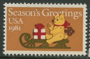 USA - Scott 1940 - Christmas - 1981-MNH - Single 20c Stamp