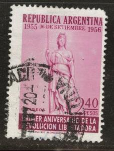 Argentina Scott 657 Used stamp